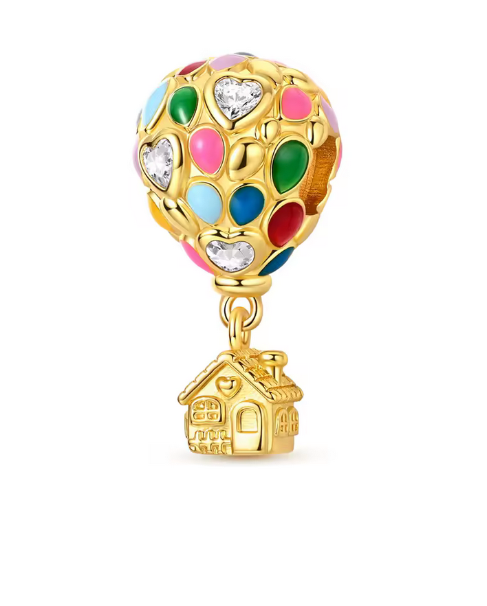 Gold Balloon Charm