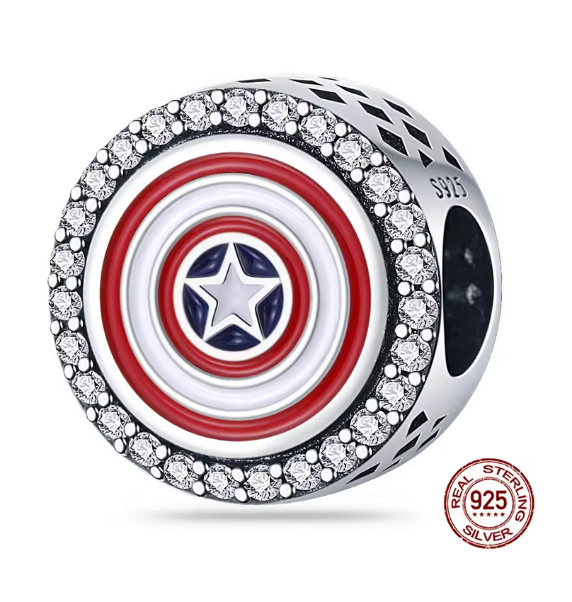 Captain America Charm