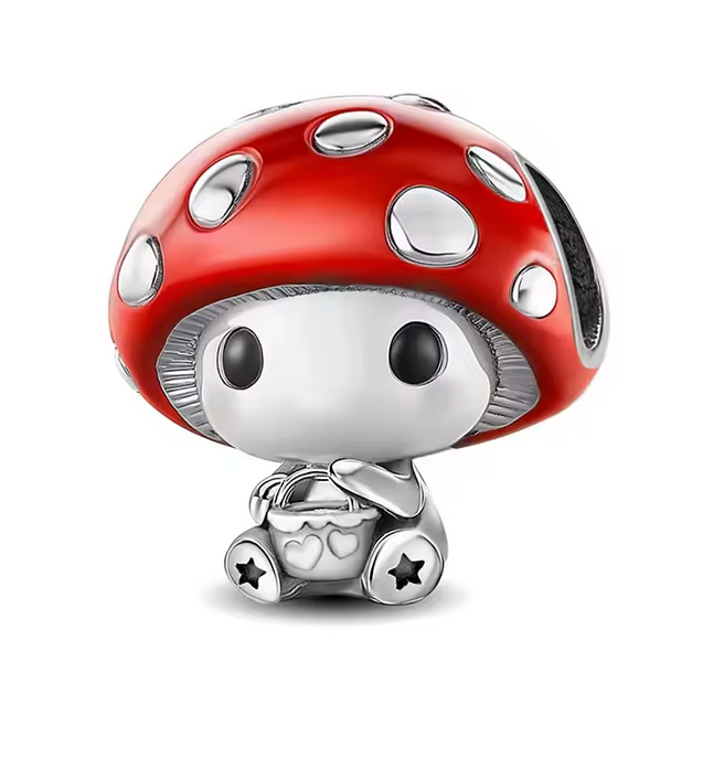 Red Mushroom Charm